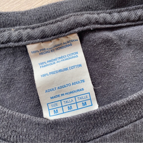 Legends Never Die Skull & Rose Graphic Tee in Black Size M - Picture 3 of 7